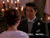 Ross and Emily take vows in wedding ceremony