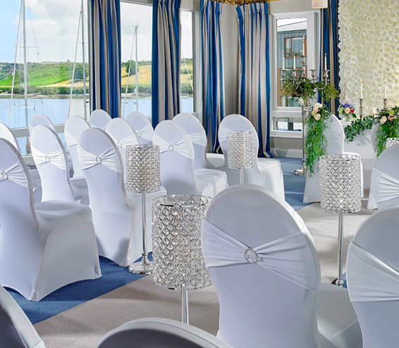 Kinsale wedding venue Ceremony room Trident Hotel Kinsale Cork