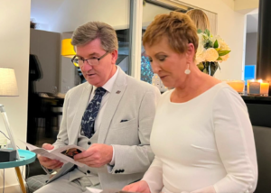 Majella Daniel O Donnell renew wedding vows Kincasslagh Donegal